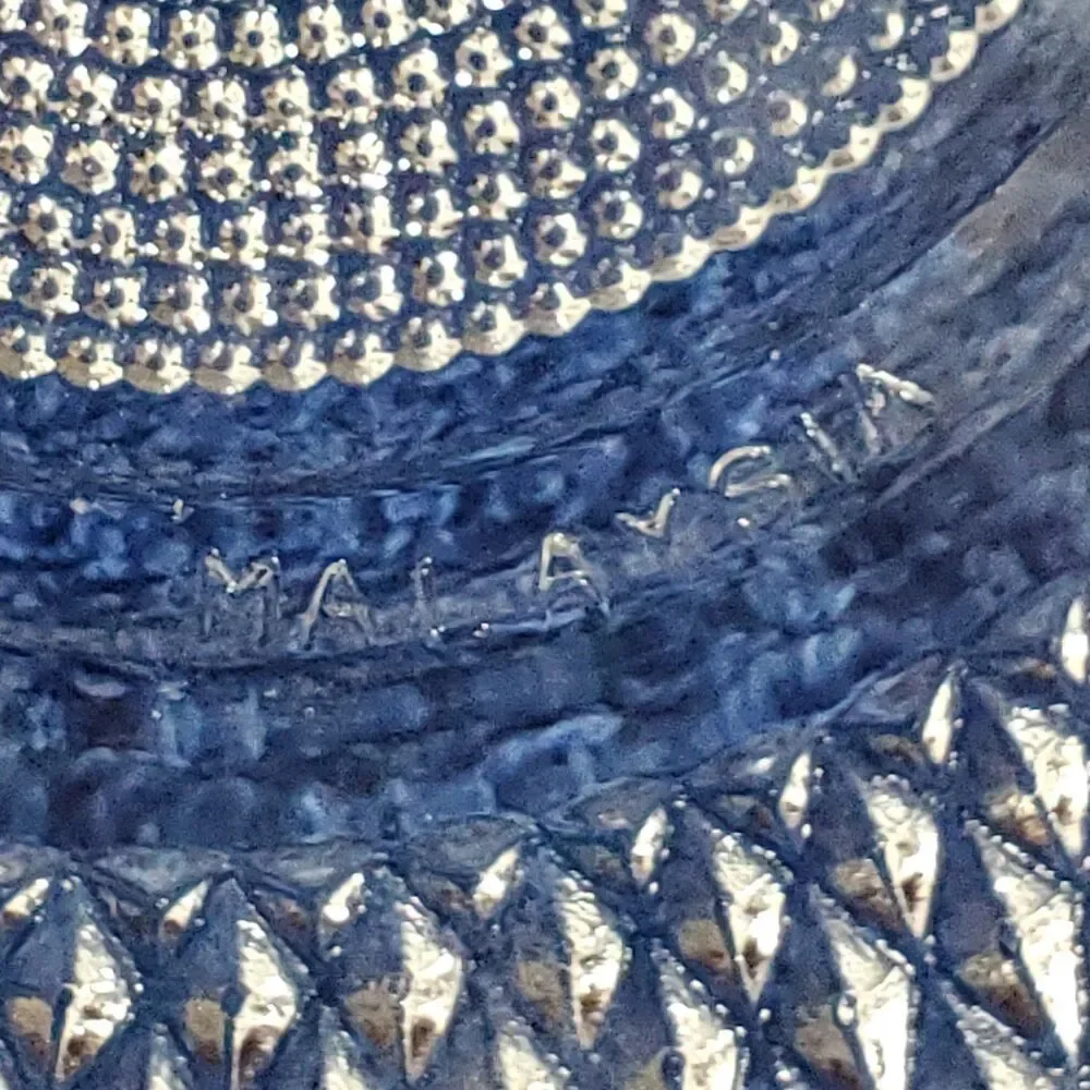 Malaysia clear glass dessert plate